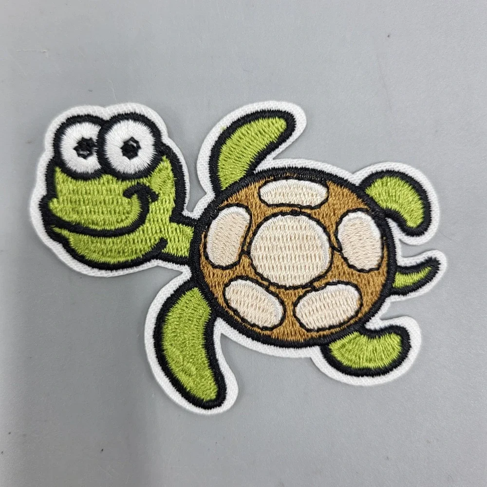 Animal Patches Lot of 15 Embroidered Nature Applique Zebra Ladybug BirdTurtle
